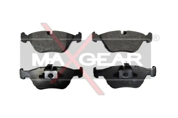 19-0635 MAXGEAR Комплект тормозных колодок, дисковый тормоз (фото 1)