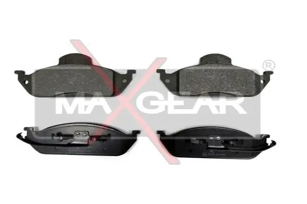 19-0677 MAXGEAR Комплект тормозных колодок, дисковый тормоз (фото 1)