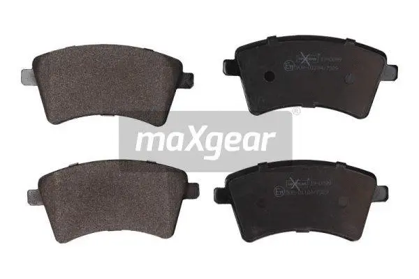 19-0899 MAXGEAR Комплект тормозных колодок, дисковый тормоз (фото 1)