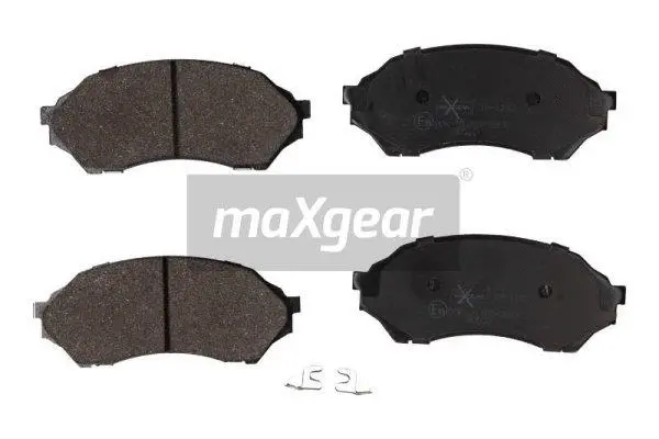 19-1142 MAXGEAR Комплект тормозных колодок, дисковый тормоз (фото 1)