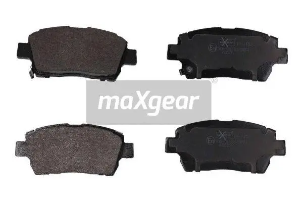 19-1153 MAXGEAR Комплект тормозных колодок, дисковый тормоз (фото 1)