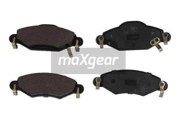 19-1156 MAXGEAR Комплект тормозных колодок, дисковый тормоз (фото 1)