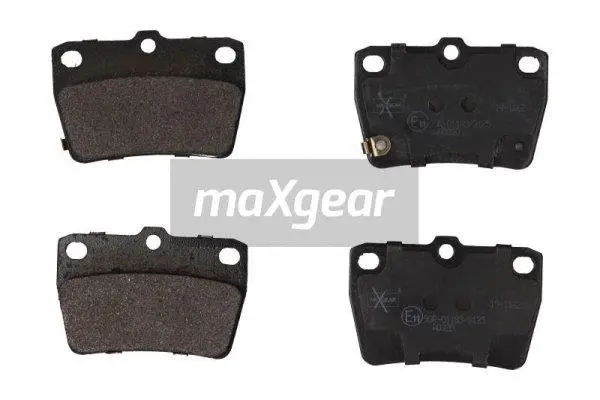 19-1162 MAXGEAR Комплект тормозных колодок, дисковый тормоз (фото 1)