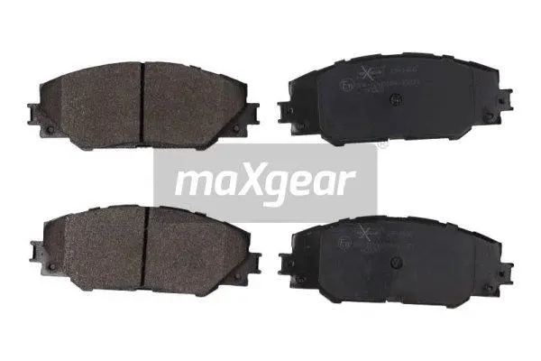 19-1460 MAXGEAR Комплект тормозных колодок, дисковый тормоз (фото 1)