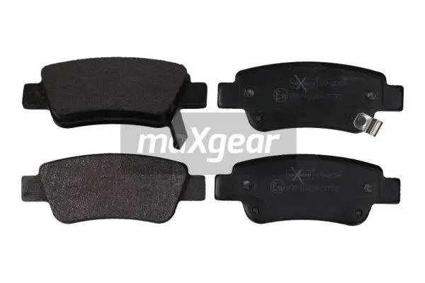 19-2096 MAXGEAR Комплект тормозных колодок, дисковый тормоз (фото 1)