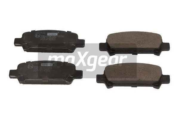 19-2116 MAXGEAR Комплект тормозных колодок, дисковый тормоз (фото 1)