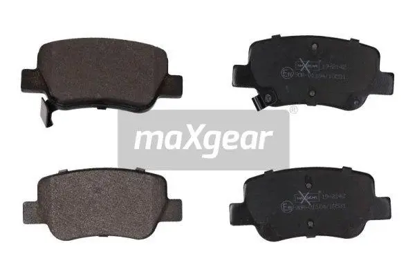 19-2142 MAXGEAR Комплект тормозных колодок, дисковый тормоз (фото 1)