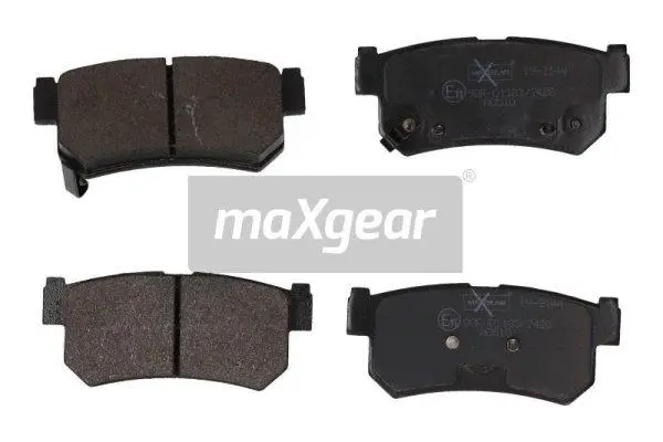 19-2144 MAXGEAR Комплект тормозных колодок, дисковый тормоз (фото 1)