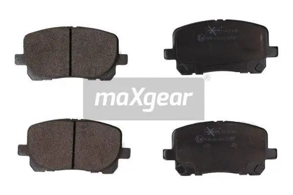 19-2148 MAXGEAR Комплект тормозных колодок, дисковый тормоз (фото 1)