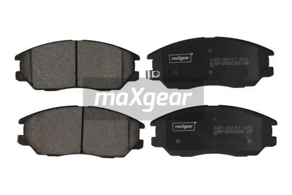 19-2879 MAXGEAR Комплект тормозных колодок, дисковый тормоз (фото 1)