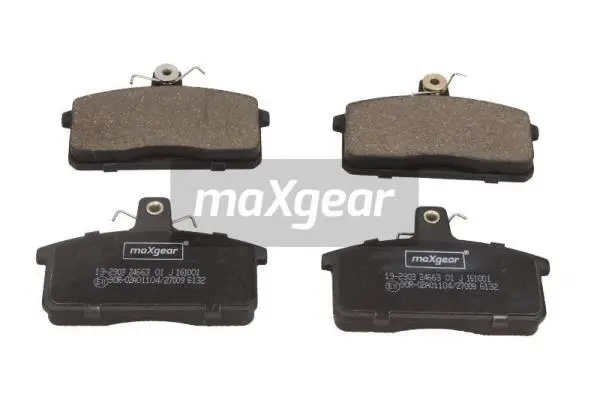19-2903 MAXGEAR Комплект тормозных колодок, дисковый тормоз (фото 1)
