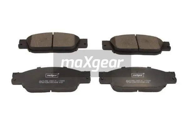 19-2950 MAXGEAR Комплект тормозных колодок, дисковый тормоз (фото 1)