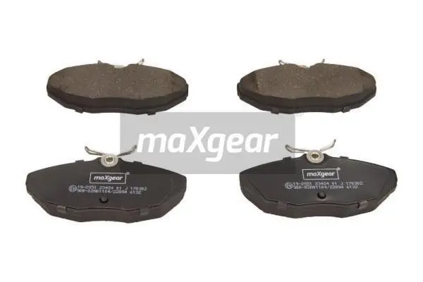 19-2951 MAXGEAR Комплект тормозных колодок, дисковый тормоз (фото 1)