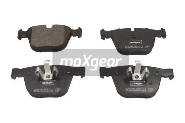 19-2961 MAXGEAR Комплект тормозных колодок, дисковый тормоз (фото 1)