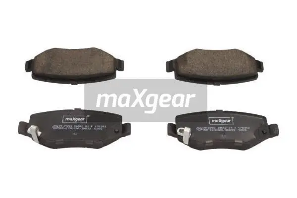 19-2993 MAXGEAR Комплект тормозных колодок, дисковый тормоз (фото 1)