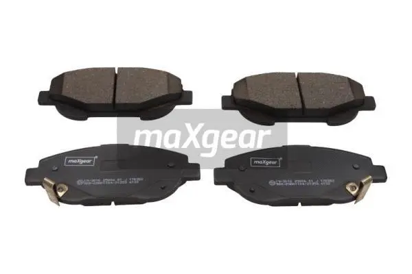 19-3010 MAXGEAR Комплект тормозных колодок, дисковый тормоз (фото 1)
