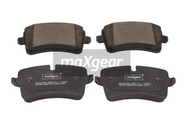 19-3026 MAXGEAR Комплект тормозных колодок, дисковый тормоз (фото 1)