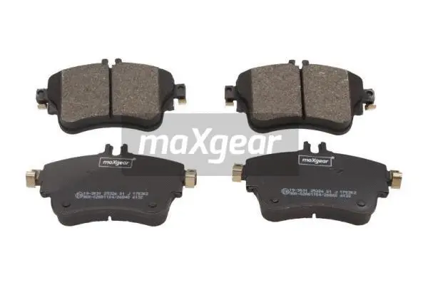 19-3031 MAXGEAR Комплект тормозных колодок, дисковый тормоз (фото 1)