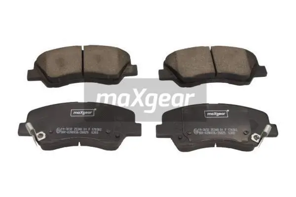 19-3032 MAXGEAR Комплект тормозных колодок, дисковый тормоз (фото 1)