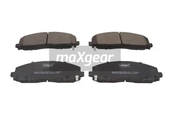 19-3035 MAXGEAR Комплект тормозных колодок, дисковый тормоз (фото 1)