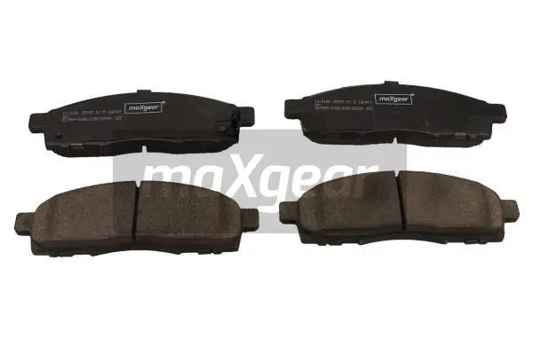 19-3160 MAXGEAR Комплект тормозных колодок, дисковый тормоз (фото 1)