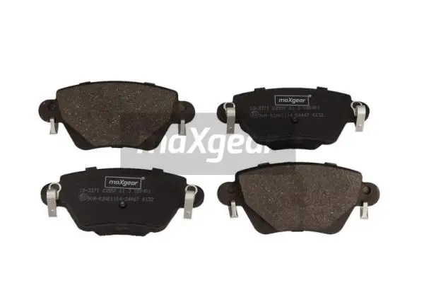 19-3371 MAXGEAR Комплект тормозных колодок, дисковый тормоз (фото 1)