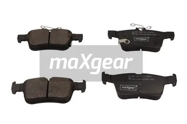 19-3382 MAXGEAR Комплект тормозных колодок, дисковый тормоз (фото 1)