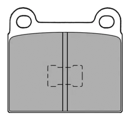 FBP-0249 FREMAX Комплект тормозных колодок, дисковый тормоз (фото 1)