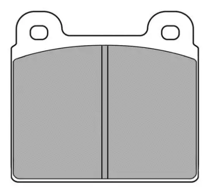 FBP-0308 FREMAX Комплект тормозных колодок, дисковый тормоз (фото 1)