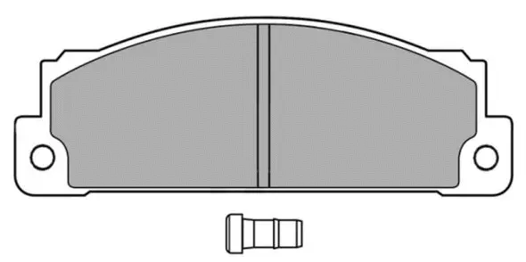 FBP-0326 FREMAX Комплект тормозных колодок, дисковый тормоз (фото 1)