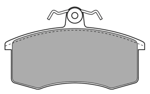 FBP-0492 FREMAX Комплект тормозных колодок, дисковый тормоз (фото 1)