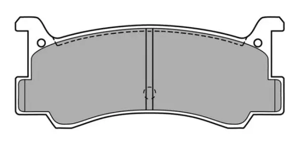 FBP-0588 FREMAX Комплект тормозных колодок, дисковый тормоз (фото 1)