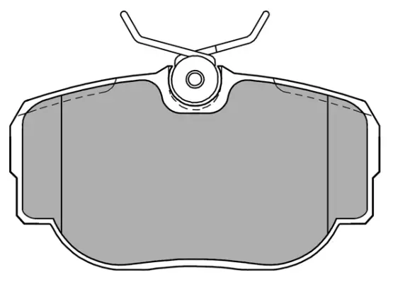 FBP-0897 FREMAX Комплект тормозных колодок, дисковый тормоз (фото 1)