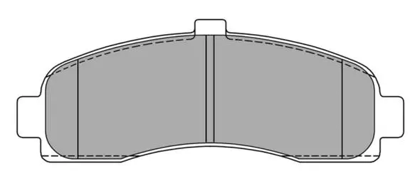 FBP-0921 FREMAX Комплект тормозных колодок, дисковый тормоз (фото 1)