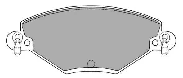 FBP-1191 FREMAX Комплект тормозных колодок, дисковый тормоз (фото 1)