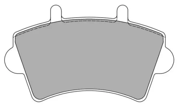 FBP-1224 FREMAX Комплект тормозных колодок, дисковый тормоз (фото 1)