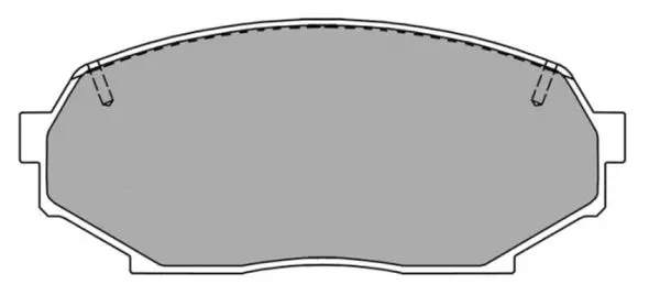 FBP-1238 FREMAX Комплект тормозных колодок, дисковый тормоз (фото 1)