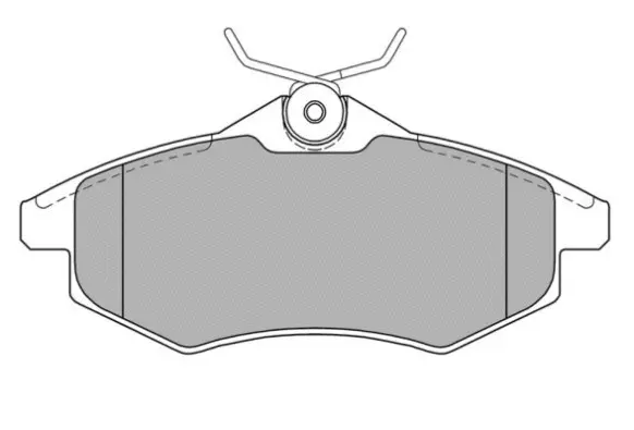 FBP-1268 FREMAX Комплект тормозных колодок, дисковый тормоз (фото 1)