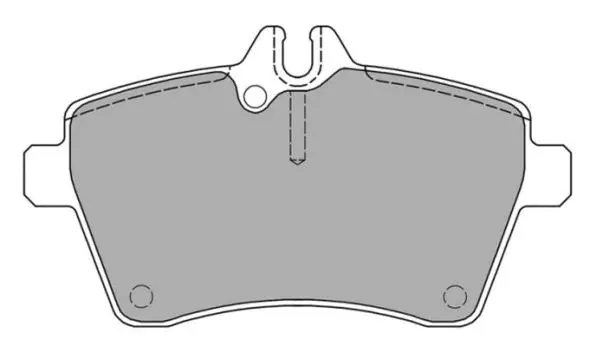 FBP-1400 FREMAX Комплект тормозных колодок, дисковый тормоз (фото 1)