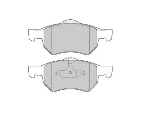 FBP-1561 FREMAX Комплект тормозных колодок, дисковый тормоз (фото 1)