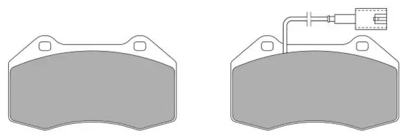 FBP-1586 FREMAX Комплект тормозных колодок, дисковый тормоз (фото 1)