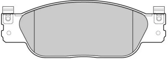 FBP-1718 FREMAX Комплект тормозных колодок, дисковый тормоз (фото 1)
