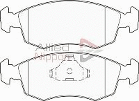 ADB0139 COMLINE Комплект тормозных колодок, дисковый тормоз (фото 1)