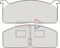 ADB0264 COMLINE Комплект тормозных колодок, дисковый тормоз (фото 1)