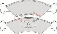 ADB0397 COMLINE Комплект тормозных колодок, дисковый тормоз (фото 1)