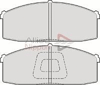 ADB0409 COMLINE Комплект тормозных колодок, дисковый тормоз (фото 1)