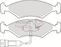 ADB1118 COMLINE Комплект тормозных колодок, дисковый тормоз (фото 1)