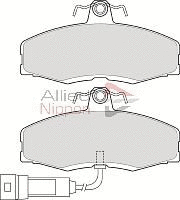 ADB1144 COMLINE Комплект тормозных колодок, дисковый тормоз (фото 1)