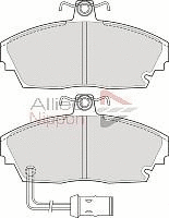 ADB1256 COMLINE Комплект тормозных колодок, дисковый тормоз (фото 1)