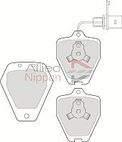 ADB1890 COMLINE Комплект тормозных колодок, дисковый тормоз (фото 1)